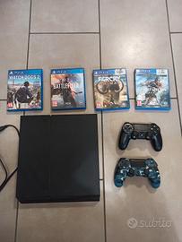 PlayStation 4 con giochi 