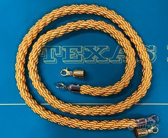 Corda cordone per paletti segnapercorso