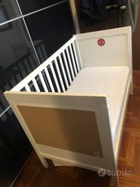 Lettino bimbi Ikea SUNDVIK 60x120 con materasso