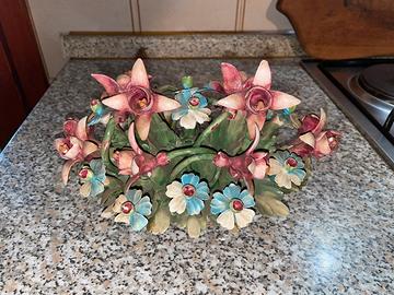 Capodimonte antica ceramica centrotavola.