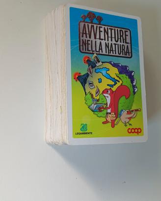 Mazzo da 56 carte AVVENTURE DELLA NATURA coop