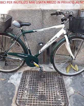 Bici Trekking Uomo - City Bike con Doppi Ceste