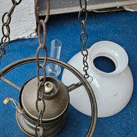 Lampadario  in stile industriale/vintage