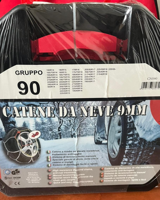 Catene da neve auto.