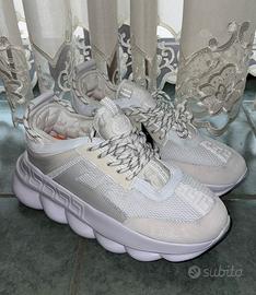 versace chain bianche