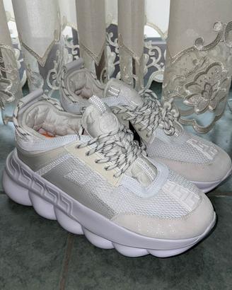 versace chain bianche