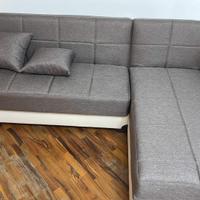 Divano letto angolare con chaise longue