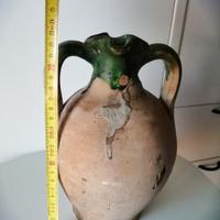 Antica Originale anfora in terracotta 