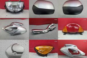 RICAMBI CARENE HONDA DEAUVILLE 650 2002 2005