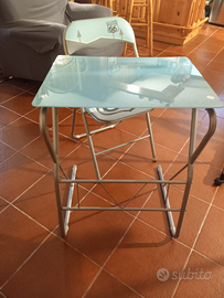 Tavolo e sedia bambini