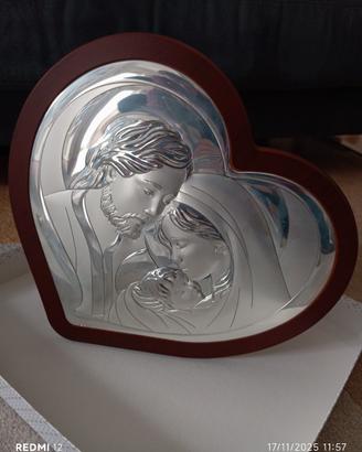 Quadro natività argento Beltrami Gioielli