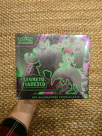 pokémon segreto fiabesco, etb sealed italiano