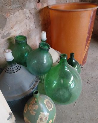 damigiane più contenitore