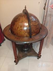 mobile bar antico mappamondo 
