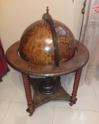 mobile bar antico mappamondo 