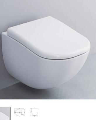 VASO FLUID SOSPESO CERAMICA CIELO 