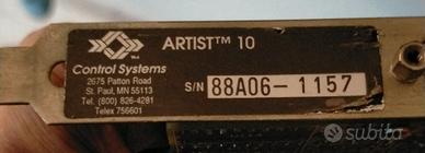 Scheda Video Vintage ISA CAD 1988 - Control System