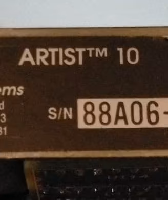 Scheda Video Vintage ISA CAD 1988 - Control System