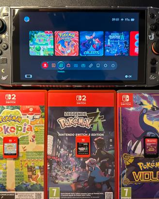Nintendo Switch 2 + 3 Giochi e Accessori