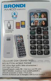 cellulare telefonino Brondi Amico Semplice+ bianco