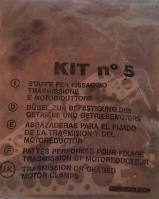 Staffe per fissaggio Kit n° 5