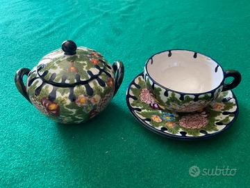 Ceramica di Faenza - Melandri e focaccia -Anni’20