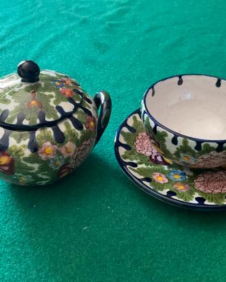 Ceramica di Faenza - Melandri e focaccia -Anni’20