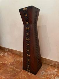 Vaso alto da terra in ceramica decorata – 72 cm 