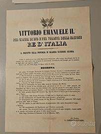 Vittorio Emanuele II Pubblicazione/Poster