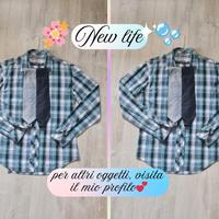 Camicia a quadri con cravatte