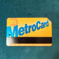 Metrocard Tessera trasporti New York City - 2022