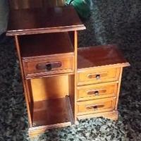 Mobiletto porta telefono vintage