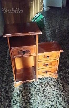 Mobiletto porta telefono vintage