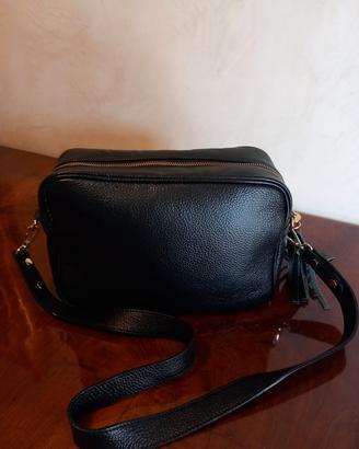 borsa nera pelle