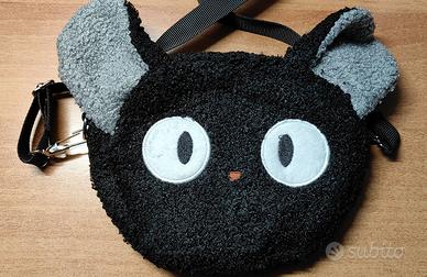 Borsa tracolla gatto piccola nera