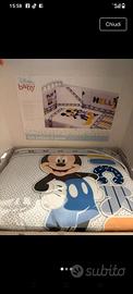 set piumone sfoderabile piu paracolpi 