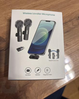 Wireless lavalier microphone