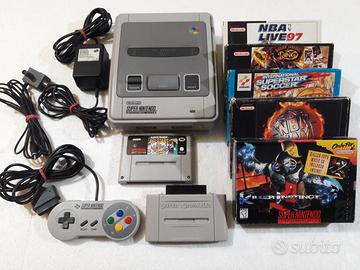 Super Nintendo Snes PAL ITA con 6 giochi