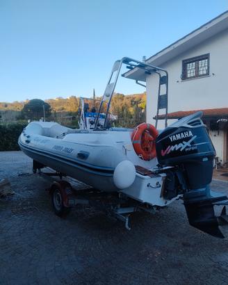 nuova jolly king 600 con motore e carrello 