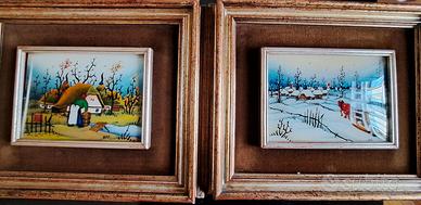 2 quadretti naif Branimir Filipovic