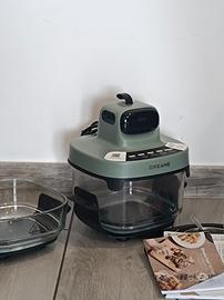 Dreame tasti friggitrice ad aria in vetro 5 in 1