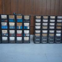 Cassettiera diodi zener + condensatori 60 cassetti