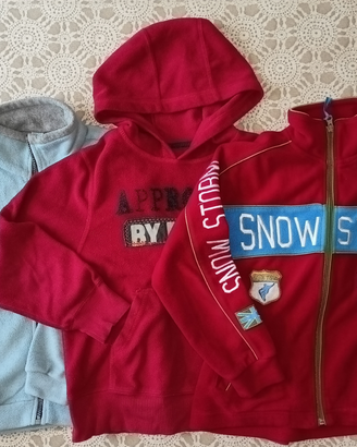 Felpe in pile - maglione fleece , 8 anni