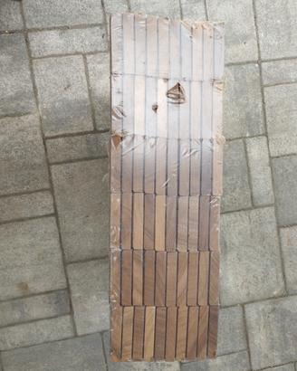 parquet listelli  IROKO massello 