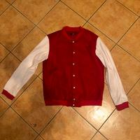 Giacca Da Baseball in pelle Casual Da Uomo Vintage