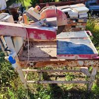 Sega ad acqua da banco 220V cantiere mattoni sassi