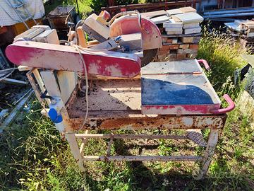 Sega ad acqua da banco 220V cantiere mattoni sassi