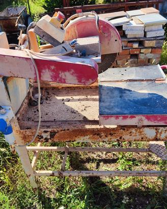 Sega ad acqua da banco 220V cantiere mattoni sassi