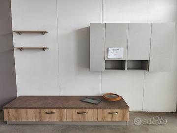 Soggiorno, mobile tv NUOVO di mostra - unico pezzo