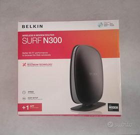 BELKIN SURF N300 wireless N modem router